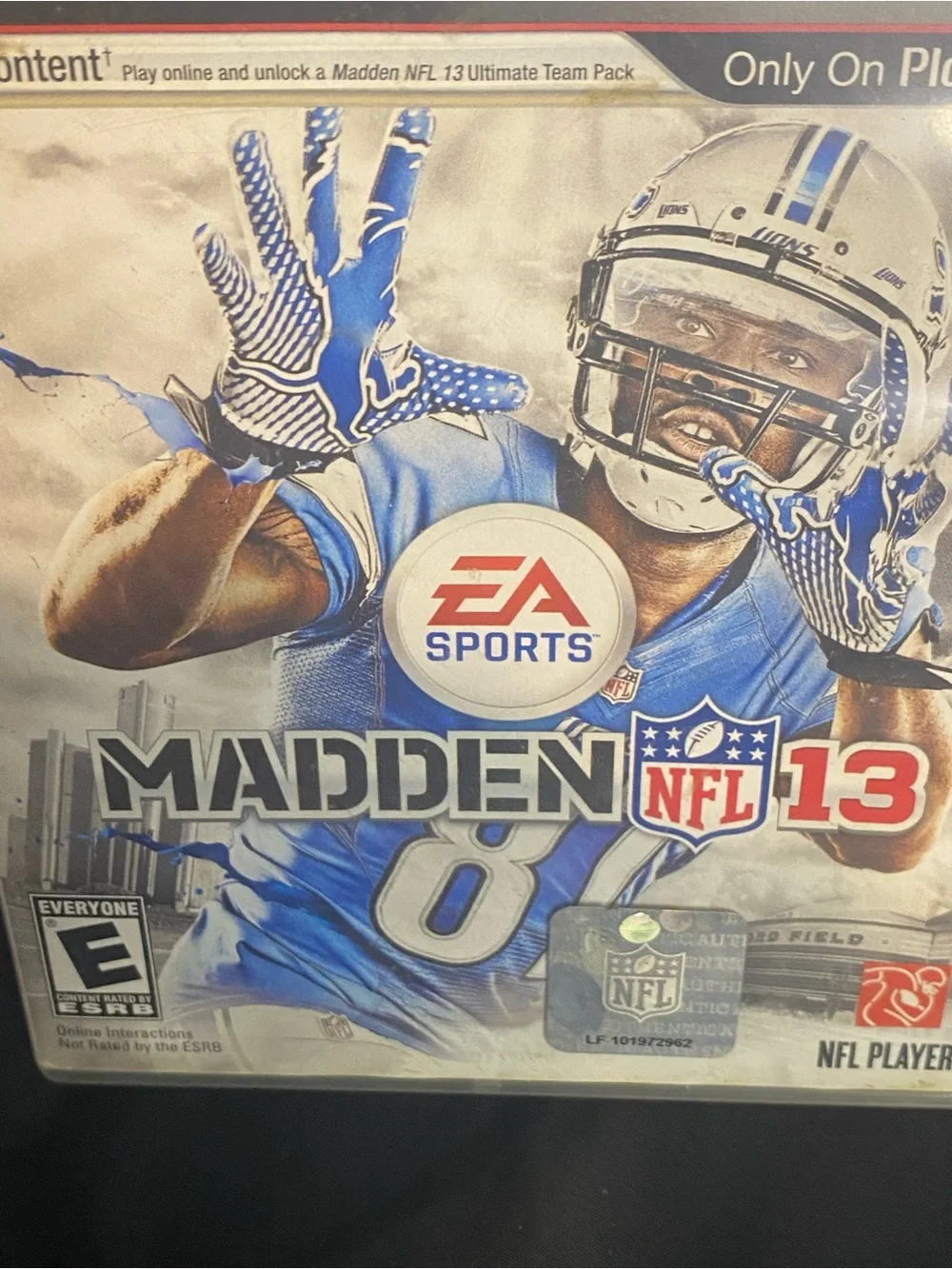 Madden NFL 13 PS3 Sony PlayStation 3 2012 Complete with Manual Tested Working